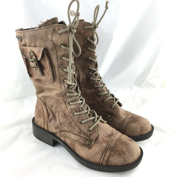 roxy jagger combat boots